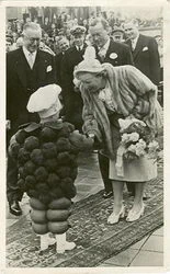 Flipje en koningin Juliana